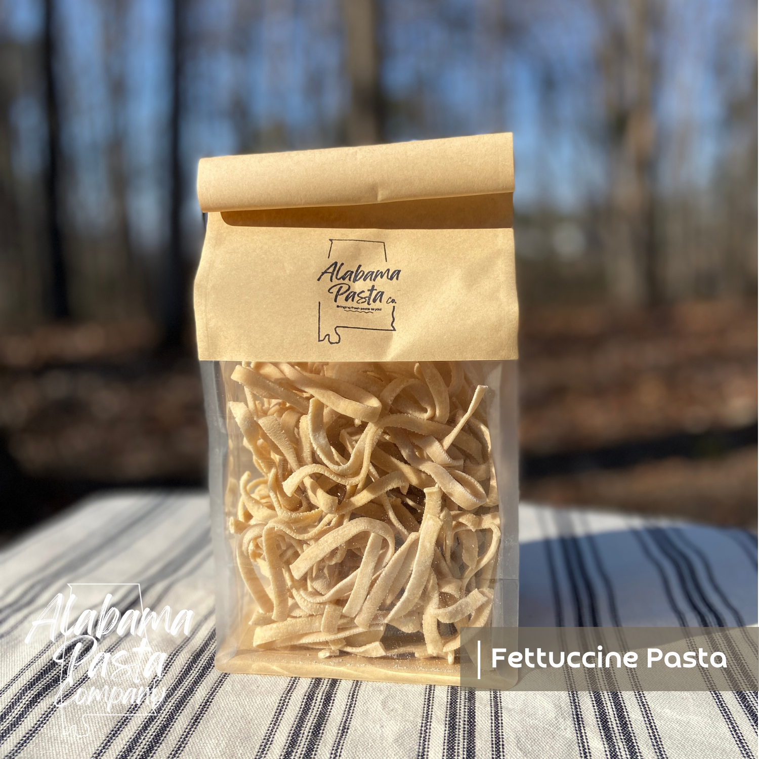 Small-Batch Fettuccine Pasta | Alabama Pasta Company